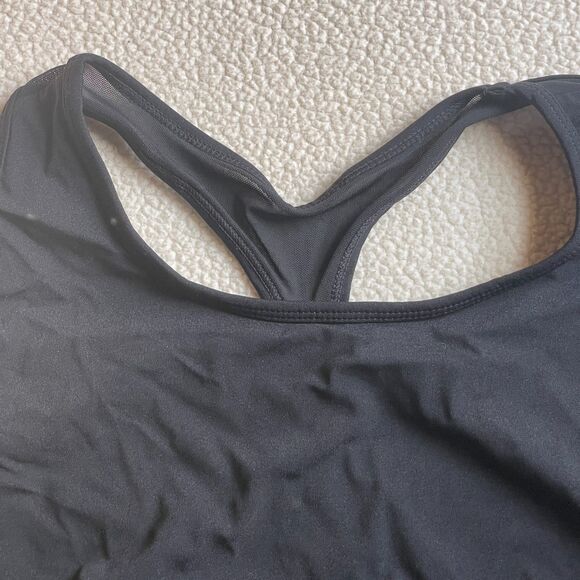 NWT Sports Illustrated T-Back Sports Bra – Black – Plus Size 3X – Medium Support - Picture 3 of 9